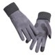 thumbnail image 5 of Guantes de invierno cálidos, ligeros, cómodos y resistentes al viento para hombre. Gris, 5 of 9