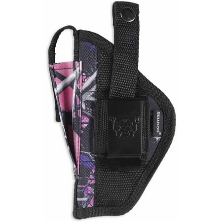 Bulldog Cases Extreme Belt Clip Holster Pink Fits Most Sub Compact Semi-Autos w/ 2-3