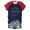 Dark Blue, variant on HCYSFG Women's Baseball Graphic Top Raglan Short Sleeve Casual Letter Print Fashion T Shirts Summer Sports Daily Wear Trendy Activewear Sporty Tee