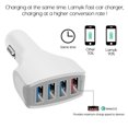 thumbnail image 3 of Cargador de coche USB C, 4 puertos 12 V-24 V tipo C PD y QC de carga rápida encendedor de cigarrillos de coche USB cargadores automotrices para Samsung Galaxy A02S M12/iPhone 12/Xiaomi Redmi 9C Note 1 Afortunado Sencillez, 3 of 5