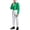 Green, variant on LEKWK Boys 3 Piece Suits Long Sleeve Dress Shirt With Bowtie and Suspender Pants Kids Formal Set For Wedding School Homecoming Performance Stage Outfit