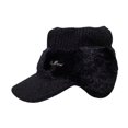 thumbnail image 3 of Gorro de invierno Fernando para mujer Negro, 3 of 8