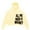 a-Light Yellow15722, variant on FINALGANG Boys Girls Washed Cropped Hoodie With Letter Print Kids Teen Casual Oversized Pullover Sweatshirt With Kangaroo Pocket For Street Wear Leisure Top