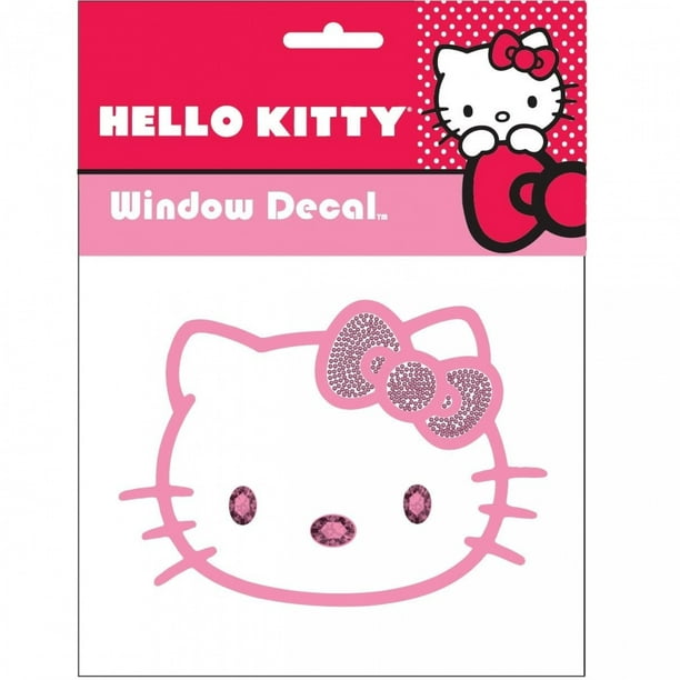 Hello Kitty Autocollant de Fenêtre Bling