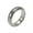 5.5MM-Silver, variant on Women's Stainless Steel Threaded Snake Chain Ring Punk Stacking Finger Band 7.5MM-Gold Size 9