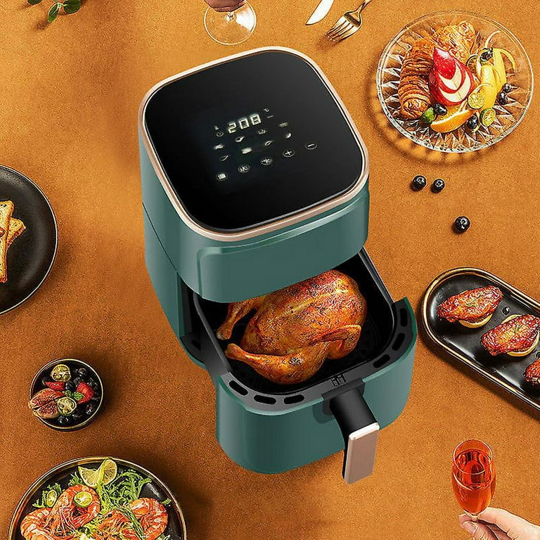220V automatic electric air fryer for home kitchen food fryer without oil  5.5l frying oven pot machine cooking appliances 