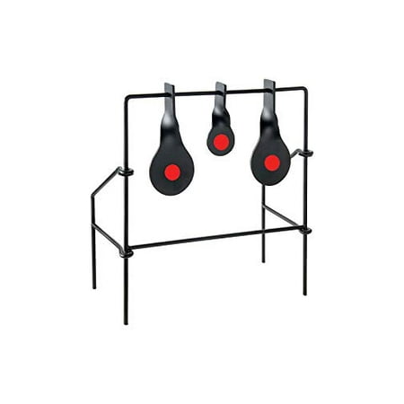 Handgun Shooting Targets - Metal Spinner Target (For .22 Calibers Rifles, Pistols, and Air Guns)