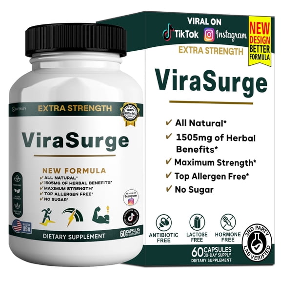 GreenVify Vira Surge – Daily Immune & Energy Support Supplement