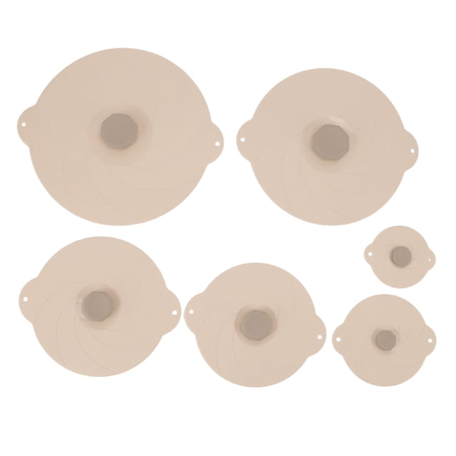 Silicone Pot Cover,6Pcs Food Can Lids Silicone Lids Food Can Lids Streamlined Design