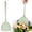 Green, variant on Xyadri Silicone Cooking Utensils Set for Nonstick Cookware, Non-Scratch Serving Spoon, Soup Spoons for Mixing Stirring, Kitchen Utensils Set with Holder, Heat Resistant Silicone