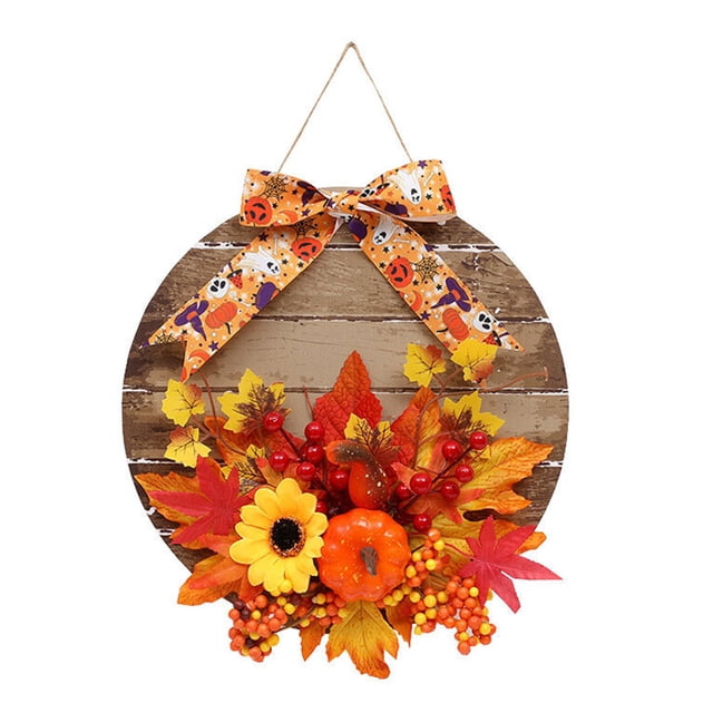 Toystoory Pajarita de Halloween, de calabaza, simulación falsa, conos de pino, colgador de pared, adornos de felicitación, guirnalda para Bar, Kits de decoración para fiestas Tipo 2 Toystoory HA069482-02