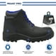 thumbnail image 3 of Botas de Trabajo Ergonómica y cómoda. Casquillo de Policarbonato.Zapato dieléctrico y antiderrapante WSM  2953-DH Negro Talla 32, 3 of 7