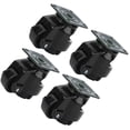 thumbnail image 1 of Nivelado de Lanzador, Rueda de Rodillo Industrial, Capacidad de Rodamiente Grande Move Equipo Pesado para el Movimiente Grande de Moviente de la Máquina Tabas de Trabajo, 1 of 7