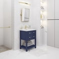 thumbnail image 3 of Water Creation Viola 24" Solid Hardwood Single Bathroom Vanity in Blue/Gold, 3 of 12