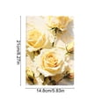 thumbnail image 7 of sruoe Notebook Journal, Rose Floral Hardcover Journal Notebook, College Ruled Lined Pages, Elegant Aesthetic Notebook for Work, College Daily Journaling, 8.27" x 5.83", 7 of 7