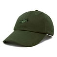 thumbnail image 5 of Dalix Military Plane Embroidered Cap Cotton Baseball Hat Airplane Jet Men in Olive, 5 of 5