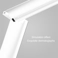 thumbnail image 4 of Fiudx Lámpara de Escritorio Led, Diseño Plegable y Recargable, Atenuación de 3 Niveles, Visualización de Temperatura, Protección Ocular, Tamaño Compacto, Decoración para El Hogar y La Oficina, Estilo, 4 of 6
