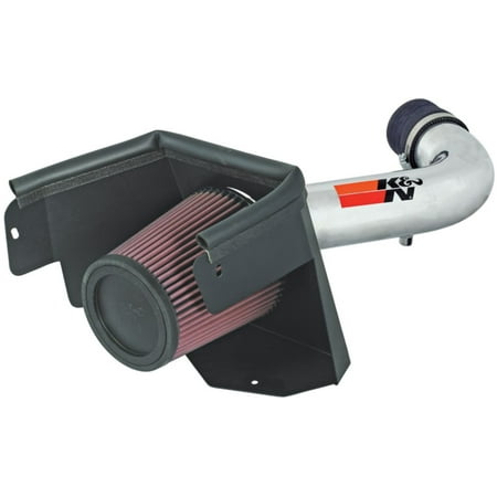K&N Cold Air Intake Kit: High Performance, Guaranteed to Increase Horsepower: 2007-2011 Jeep Wrangler, 3.8L V6, 77-1553KP