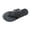 A Black, variant on Women Trendy Sandals Open Toe Thong Arch Support Comfy Casual Simple Flat Shoes Beach Sandals Casual Daily Wear Black 36