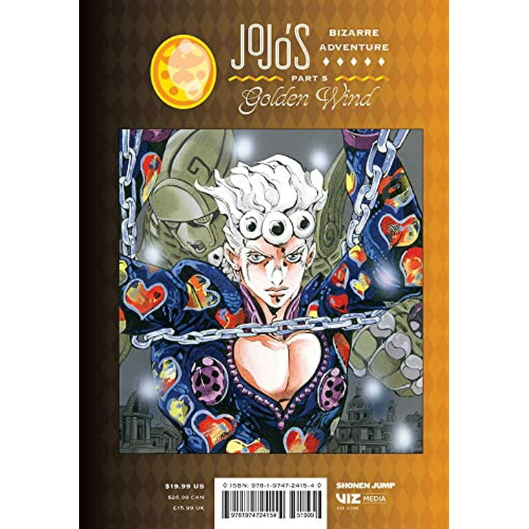 JOJO⑤ Amazon.com: JoJo's Bizarre Adventure: Part 5-Golden Wind, Vol. 5