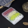 thumbnail image 6 of Aoanydony 50pieces Soft And Tough Soft Silicone Fishing Lures In Multiple Colors For Freshwater Fishing, 6 of 6
