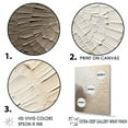 thumbnail image 3 of Designart "Gentle Beige Aesthetics" Ray Floater Framed Wall Art Living Room, 3 of 5