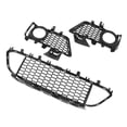 thumbnail image 5 of 3PCS Front Bumper Grille 51118054156 Car Bumper Center Lower Grill Trim Cover for 3 Series F30 2011 to 2015, 5 of 5