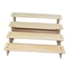 thumbnail image 3 of Estante de exhibición de madera, soporte de exhibición para objetos coleccionables, decoración sencilla y duradera. 4 capas 40cm, 3 of 9