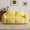 Yellow, variant on Aukfa Faux Fur Loveseat, 25" Deep Seat Giant Bean Bag Sofa for Living Room, Yellow