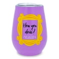 thumbnail image 1 of Vaso sin tallo Silver Buffalo Friends How You Doin, 300 ml, 1 of 8