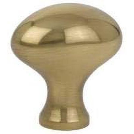 2pcs Oval Finish: French Antique Brass, Size: 1.25" H x 1.25" W x 1.25" D