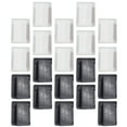 thumbnail image 5 of 100pcs Multi-Purpose Adhesive Mounts Self Adhesive Cable Tie Holders (As Shown), 5 of 9