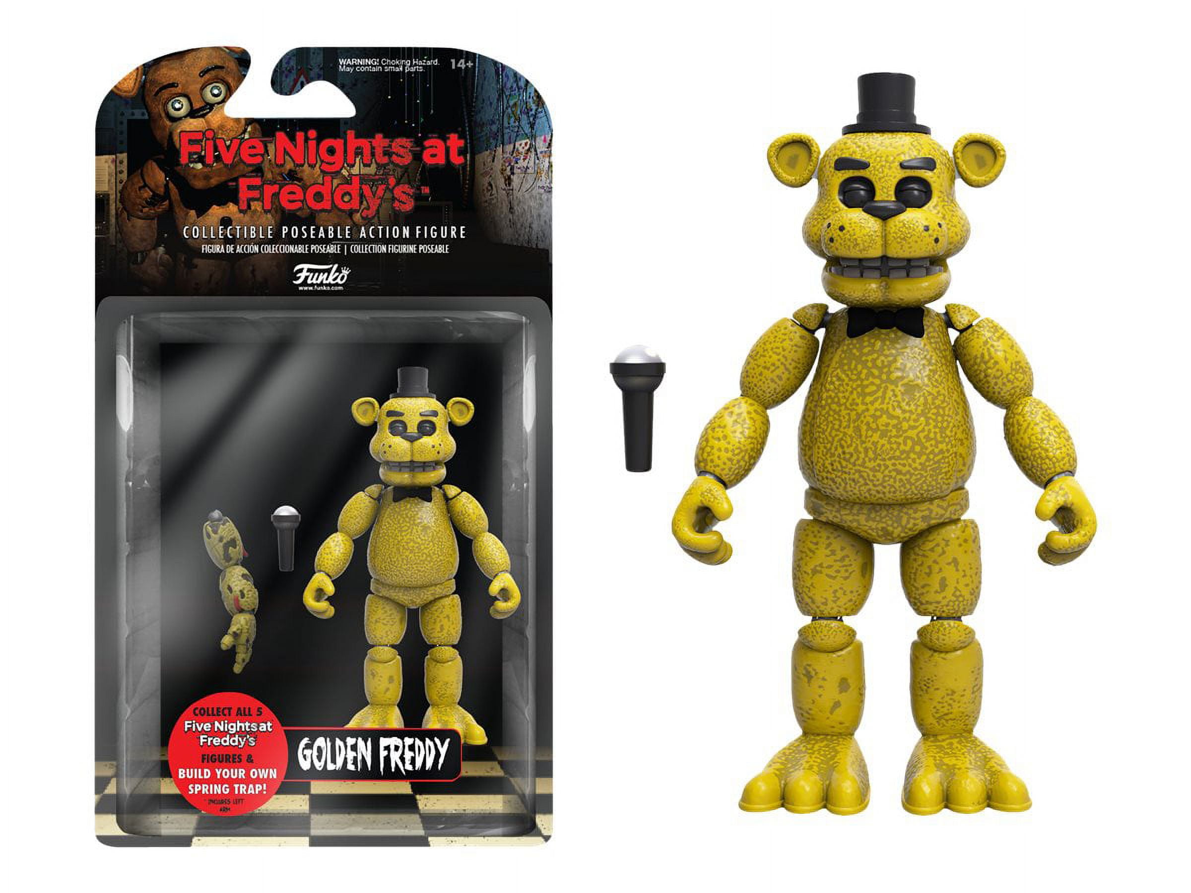 Buy Funko Five Nights At Freddy's Golden Freddy Plush Doll 6 (Walmart)  Exclusive with FNAF Pin Online at desertcartEGYPT