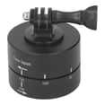 thumbnail image 2 of Camera Time Lapse Stabilizer, Aluminum Alloy Camera Panoramic Panning Base 1/4 inch Screw Hole 120 Minutes Timing  for SLR Cameras, 2 of 8