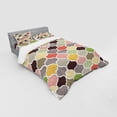 thumbnail image 3 of Ambesonne Modern Bedding Set 3 Pcs, Oriental Morrocan Design, Twin, Multicolor, 3 of 3