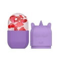 thumbnail image 4 of Ice Roller Mini Capsule Ice Roller Portable Silicone Skin Care Face Ice Mold Reusable Brighten Lubricate Remove Fine Lines Facial Treatment for Face Eyes Neck, 4 of 9
