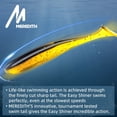 thumbnail image 4 of MEREDITH Cebos de pesca de 50mm, 65mm, 75mm, 100mm , señuelos blandos, de silicona artificial, doble color, para pescar carpas señuelos de pesca jigs de pesca de mar señuelos de pesca mar, 4 of 4