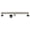 Nickel, variant on Kingston BSF2420 Watercourse 24-Inch Stainless Steel Linear Shower Drain with Reversible Tile Insert and Flat Grate in Matte Black
