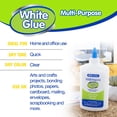 thumbnail image 4 of BAZIC Jumbo White Glue 7.62Oz (225 ml), Adhesive Bond Slime Making, 1-Pack, 4 of 7