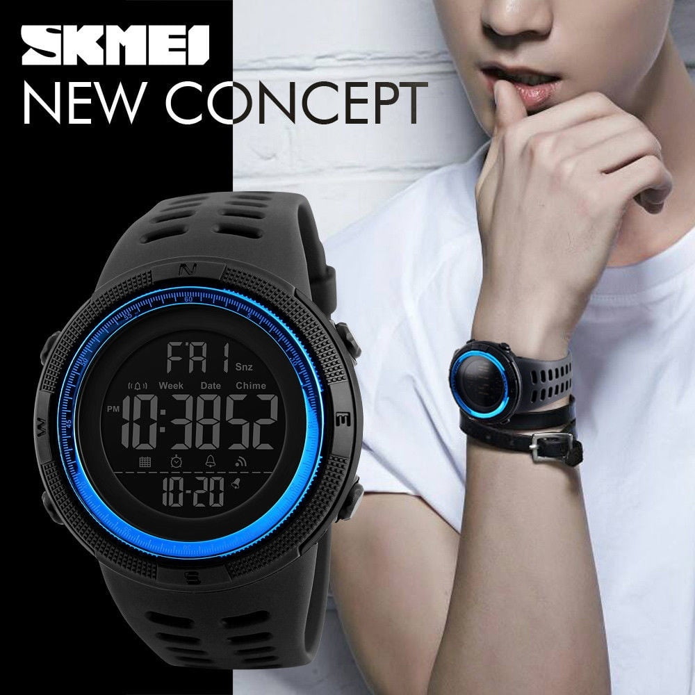 skmei bluetooth digital smart watch