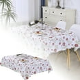 thumbnail image 1 of BKRE 137x183cm PEVA Film + Composite Tablecloth Round And Rectangular TV Cabinet Mat Square And Coffee Cloth, 1 of 4