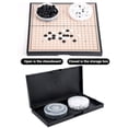 thumbnail image 4 of 19 x 19 Magnetic Go Game Set 11 Inches Travel Foldable Board Game Set with Magnetic Plastic Piece for Beginner Kids Adults, 4 of 6