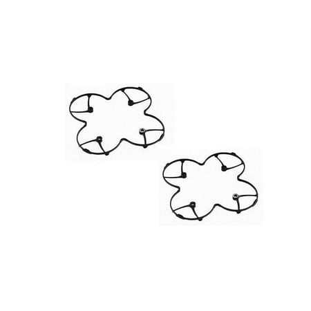 HobbyFlip Protection Cover Body Shield Guard Trainer H107C-a20 Compatible with Radio Shack Surveyor Drone 2 Pack