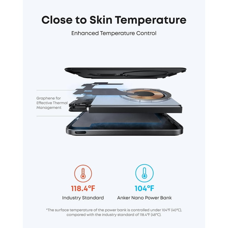 Anker Nano 5000mAh Qi2 Magnetic Power Bank photo 5