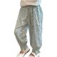 thumbnail image 1 of Odeerbi 1-9 Años Niñas Bloomers de Algodón Verano Floral Ruffle Jogger Pantalones Estampado de Flores Lindo Ocio Linterna Pantalones Pantalones Haren, 1 of 6