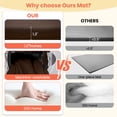 thumbnail image 6 of babyeap Baby Play Mat,50"x50" Playpen Mat,1.3" Extra Thick Crawling Mat for Floor Cushion,Removable Washable Cover Playmat for Babies Toddlers Infant,Brown, 6 of 7