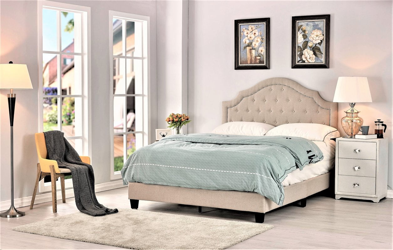 Sklar Upholstered Panel Bed Walmart