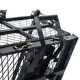 thumbnail image 5 of Chateauy Versatile Metal Garden Dump Cart, 400Lbs Capacity Dual-Function Handle with 10" Wheels Easy Assembly, 5 of 6