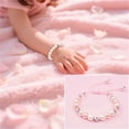 thumbnail image 4 of Top-keivon Happy 8th/9th/10th Birthday Gift for daughter – Pink Beaded Butterfly Bracelet for Daughter, Granddaughter, Niece or Best Friend, 4 of 21