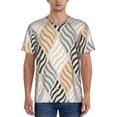 thumbnail image 4 of Haiem Hip Hop Hipster Baseball Jersey Button Down Shirts Sports Uniforms Men Women Jersey(Geometric,Medium), 4 of 9